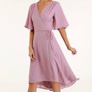 Lulu's XL Mauve wrap dress
